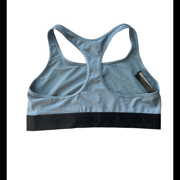 Victoria's Secret Sport The Player Racerback Wireless Blue Sports Bra XL NWT - Picture 2 of 5